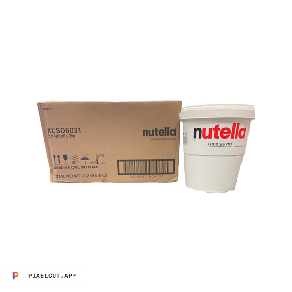 NUTELLA SPREAD PLASTIC TUB 3 KILO