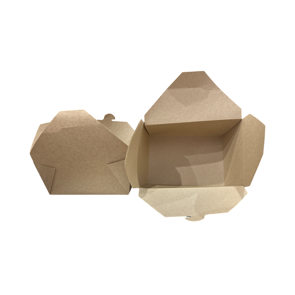 SMALL TAKEOUT BOX WHITE B