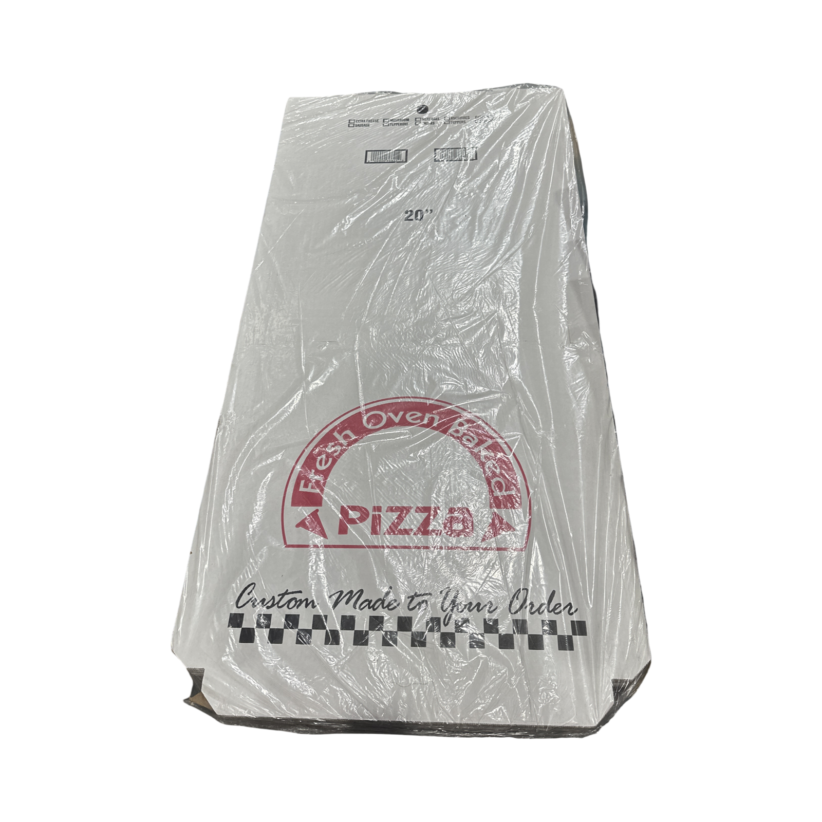 20 PIZZA 50 COUNT BOX B-FLUTE