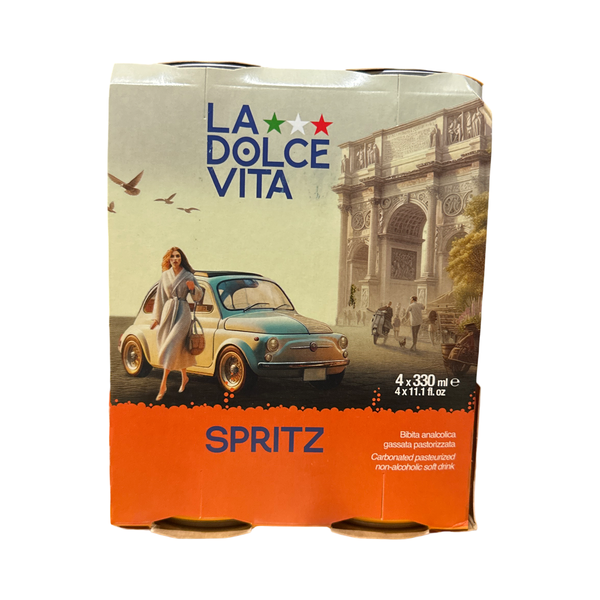 SPRITZ SOFT DRINK CAN 6/4 330ML