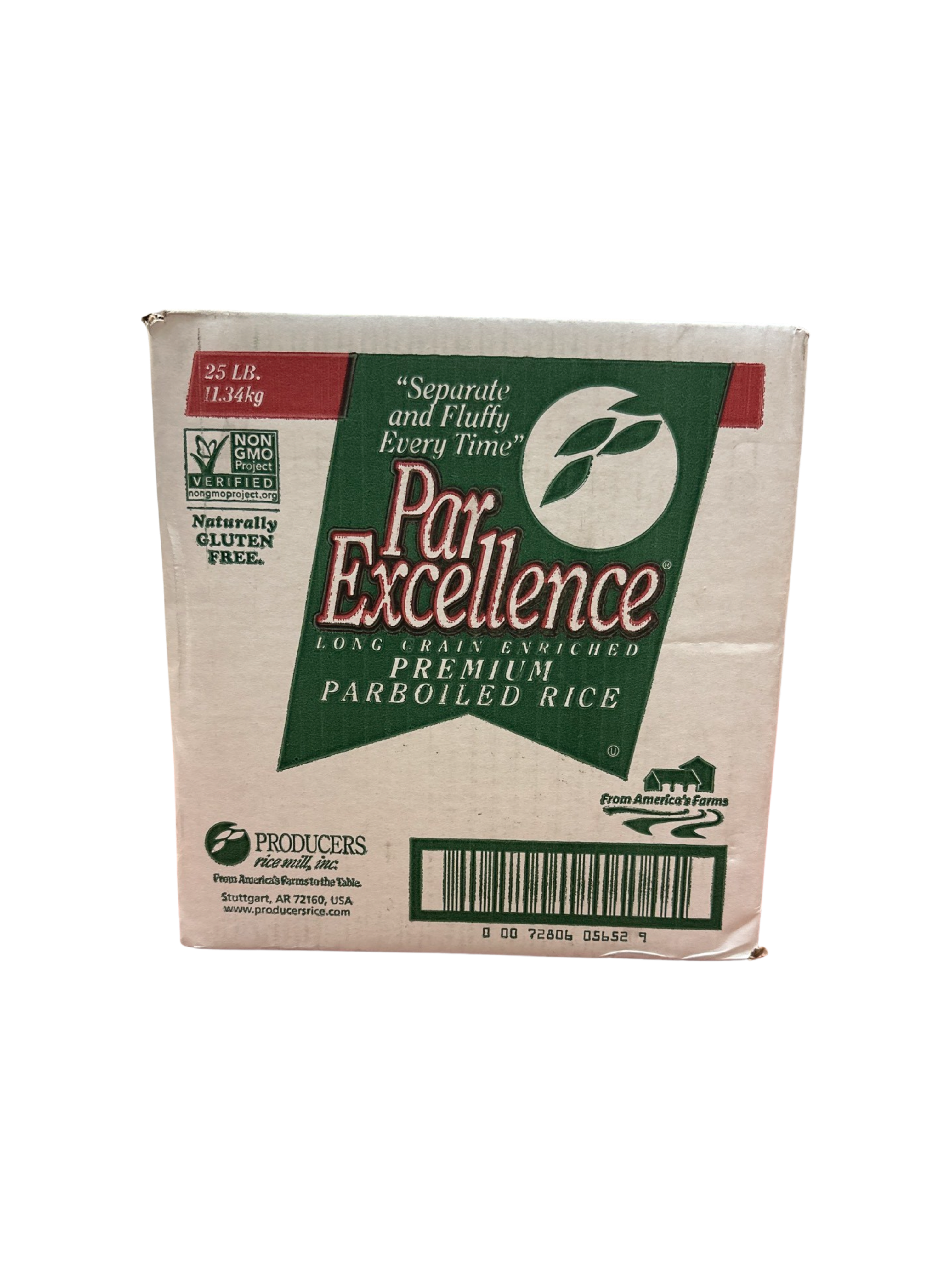 PARBOILED RICE 25LB. CLASSIC