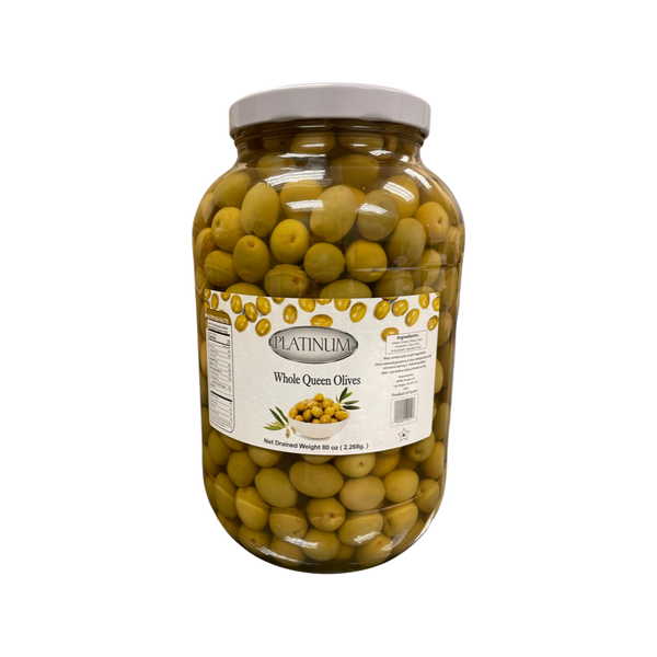 GREEN OLIVES WHOLE QUEEN