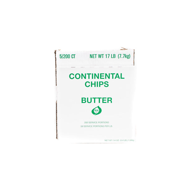 CONTINENTAL BUTTER CHIPS