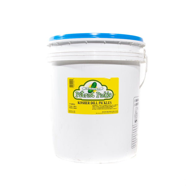PICKLES WHOLE KOSHER DILL 180CT PAIL
