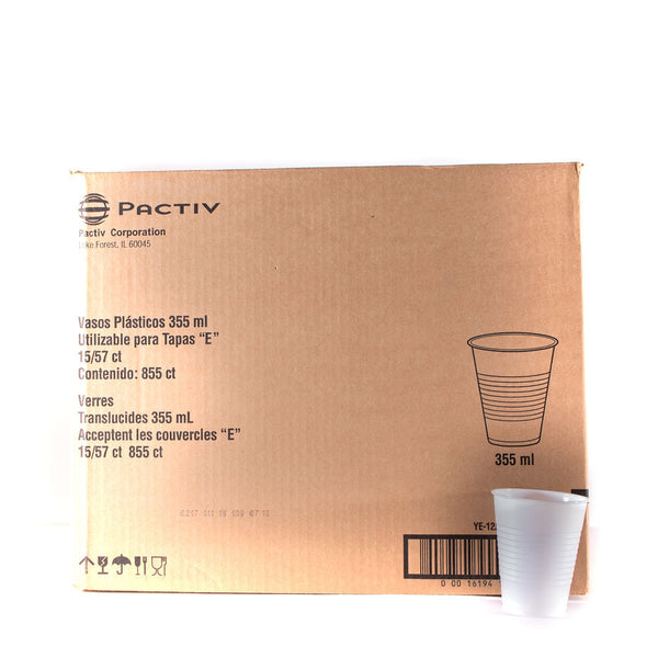 12 OZ. COLD CUP CLEAR PLASTIC